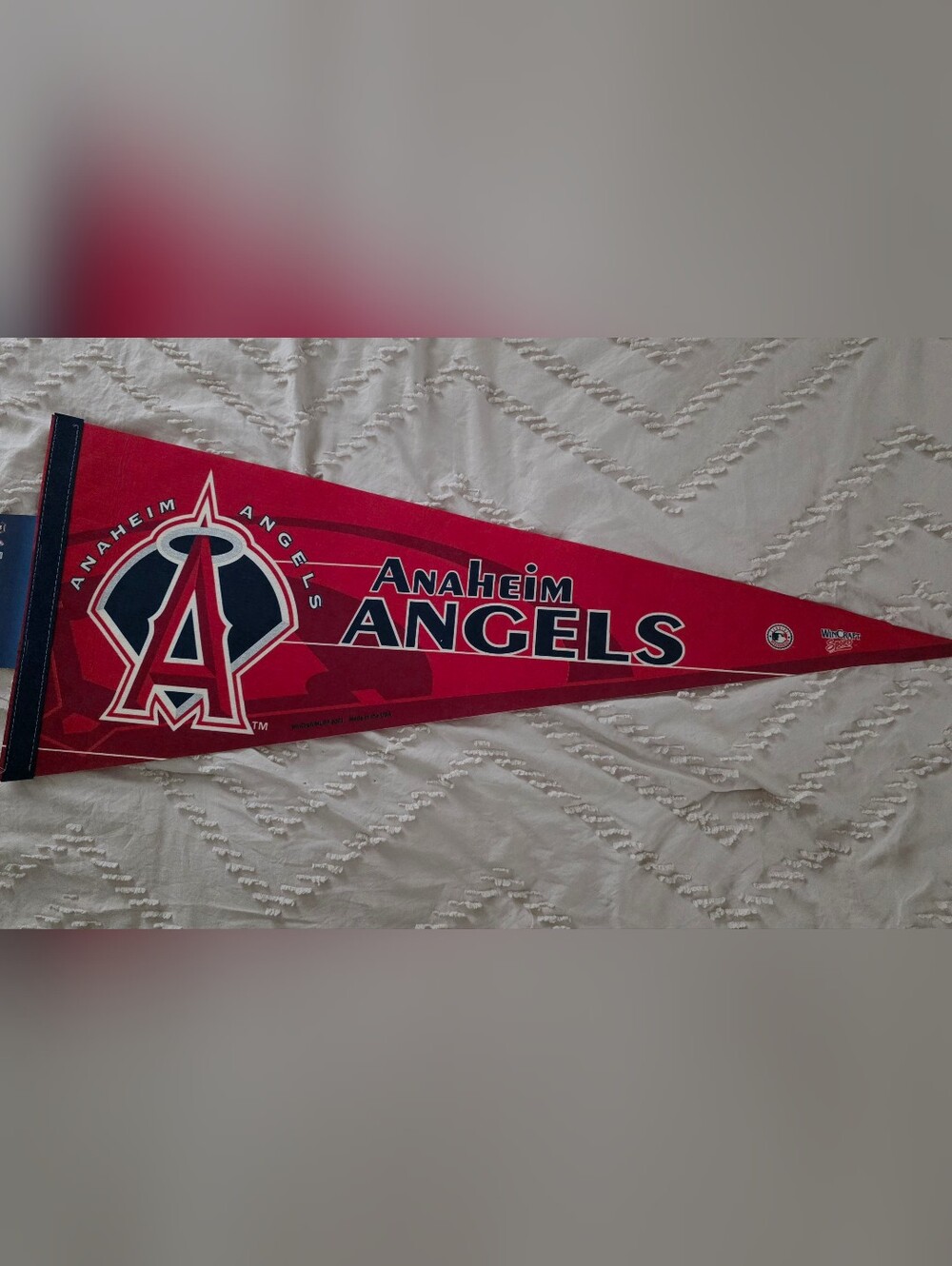 Anaheim Angels Baseball WinCraft Pennant